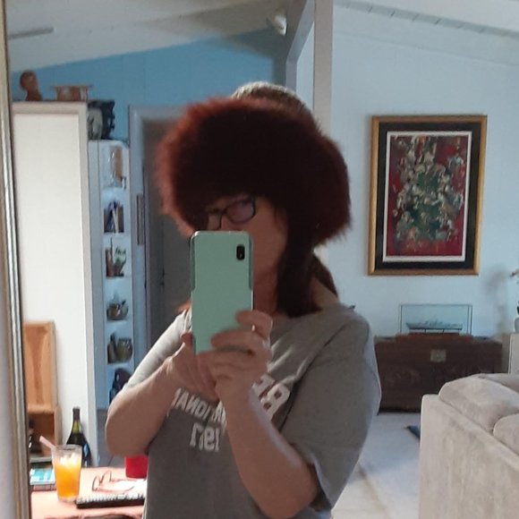 VINTAGE RED FOX HAT - Hand weave main image 9